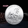 M-2026 Zodiac Year Of The Horse Commemorative Coin 3D Embossed Chinese Lucky Animal Horse Commemorative Coin Collection Gift