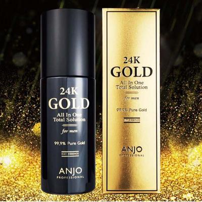 24k Gold All In One Total Solution for Men 200ml, Moisturizing, KBeauty, Korean Cosmetics, Sample