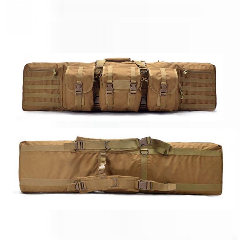 New Double-Layer Multifunctional Gun Bag for AK, M416 & Fishing Gear (37-42 inches)