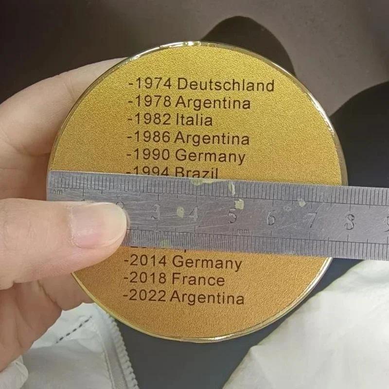 Trofej mistra světa Zlaté fotbalové řemeslo Fotbalový pohár Pryskyřice Suvenýry Šampion suvenýr maskot Dárky Kancelář Domácí dekorace