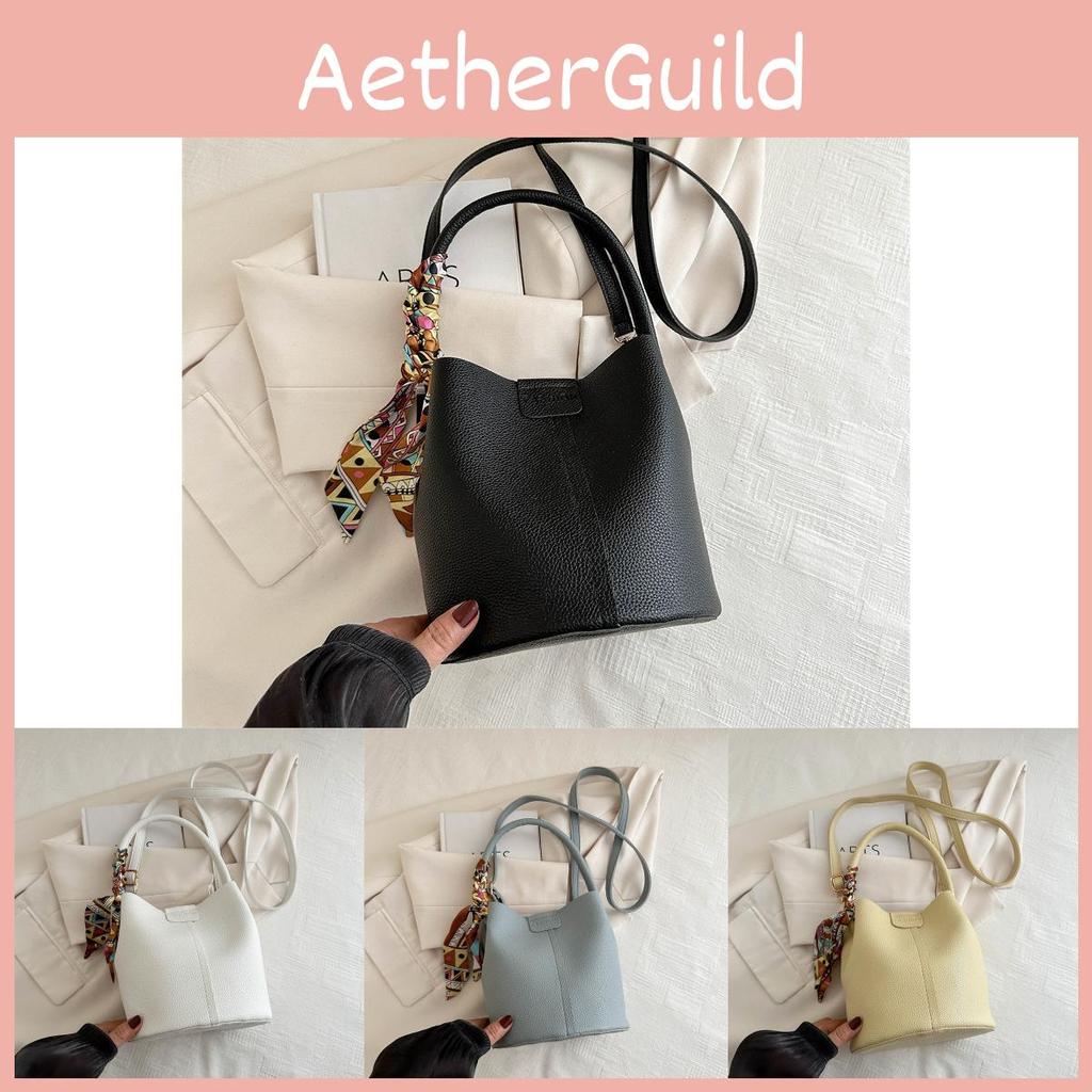 Chic Bucket Bag For Women Elegant Minimalist Casual Daily Use In Various Colors