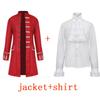 Men Kids Steampunk Trench Coat / Shirt Vintage Prince Overcoat Medieval Renaissance Jacket Victorian Edwardian Cosplay Costume