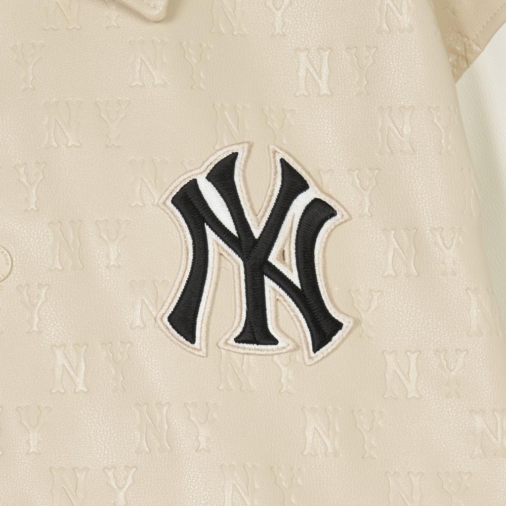 New MLB SS24 Jackets Coats Unisex Beige 3AJPM0241-50SAL