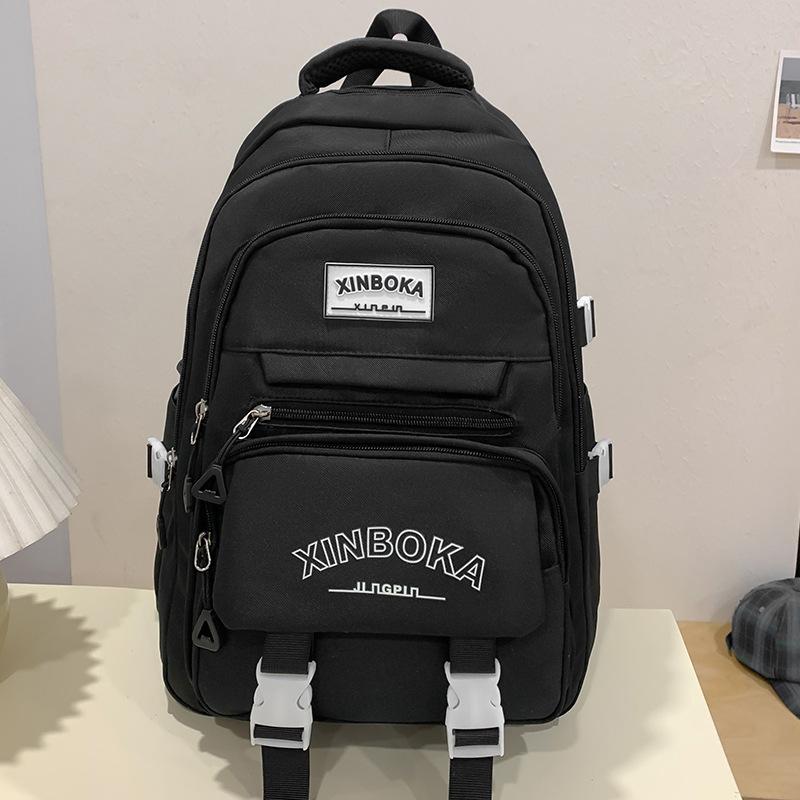 Schoolbags for Children Elementary School Students for Girls Junior High School Students Letter Backpack