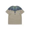 Fila Fusion X Marcelo Burlon County Of Milan Loose Fit Printed Casual Short Sleeve T-Shirt Unisex Tops Suede T11U229101FBG