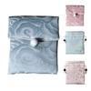 Pouch Storage Choose from 2 Types Pieces Drawstring Type Japanese Pattern Grove Thick Cushioned Japanese Style Accessory Case for Power Fortune Slips