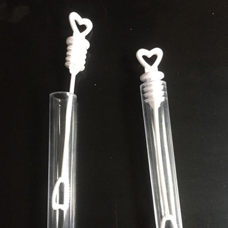 20Pcs Wedding Bubble Tube for Kids Party Bags and Table Decorations Unforgettable Moment Bubbles Tubes