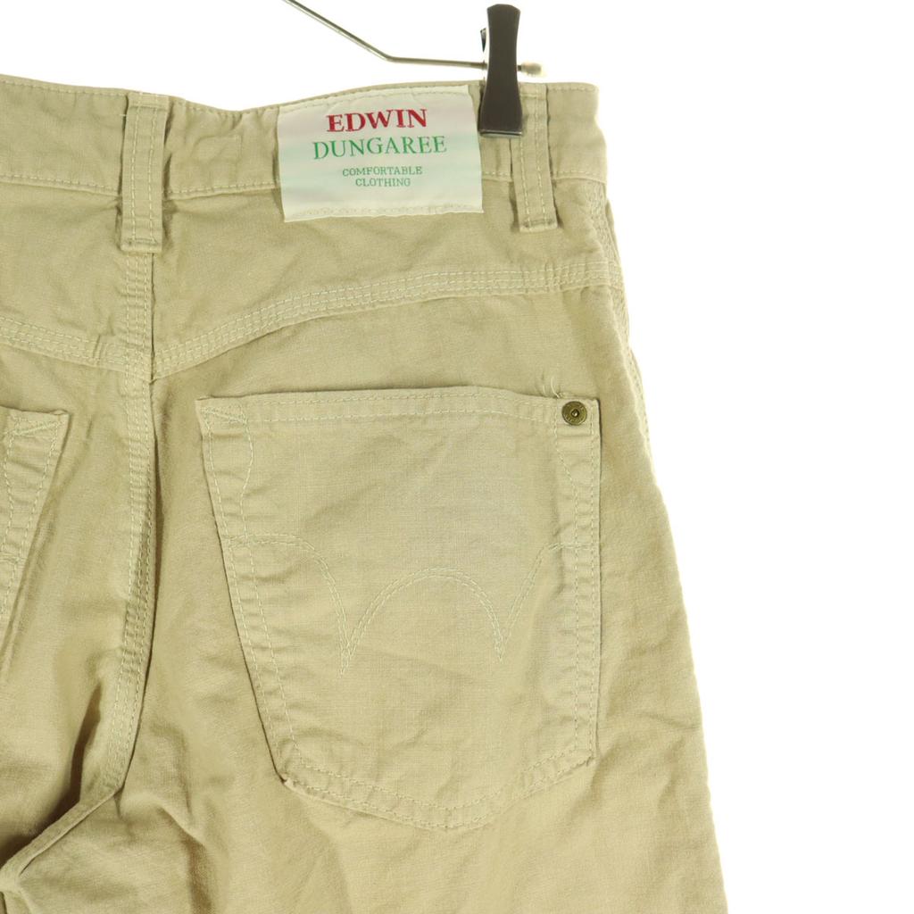 Beauty Products EDWIN Straight Pants S Beige Men's Used