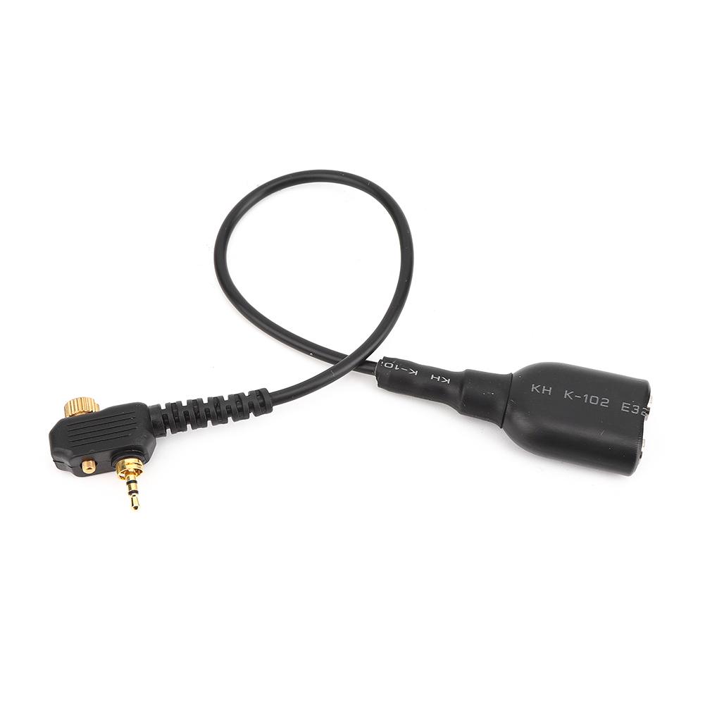 Two Way Radio Audio Cable Adapter Fit for Motorola MTH800 MTH850 MTP850 MTS850 To UV-5R K Head