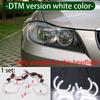 Ultra Bright Concept M4 Iconic Style LED Angel Eyes for BMW 3 series E90 E91 E92 E93 M3 2005-2012 Rings Kit Day Light