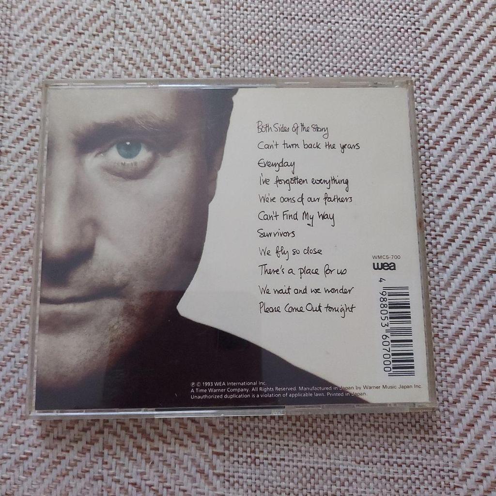 Used Phil Collins / Both Sides CD