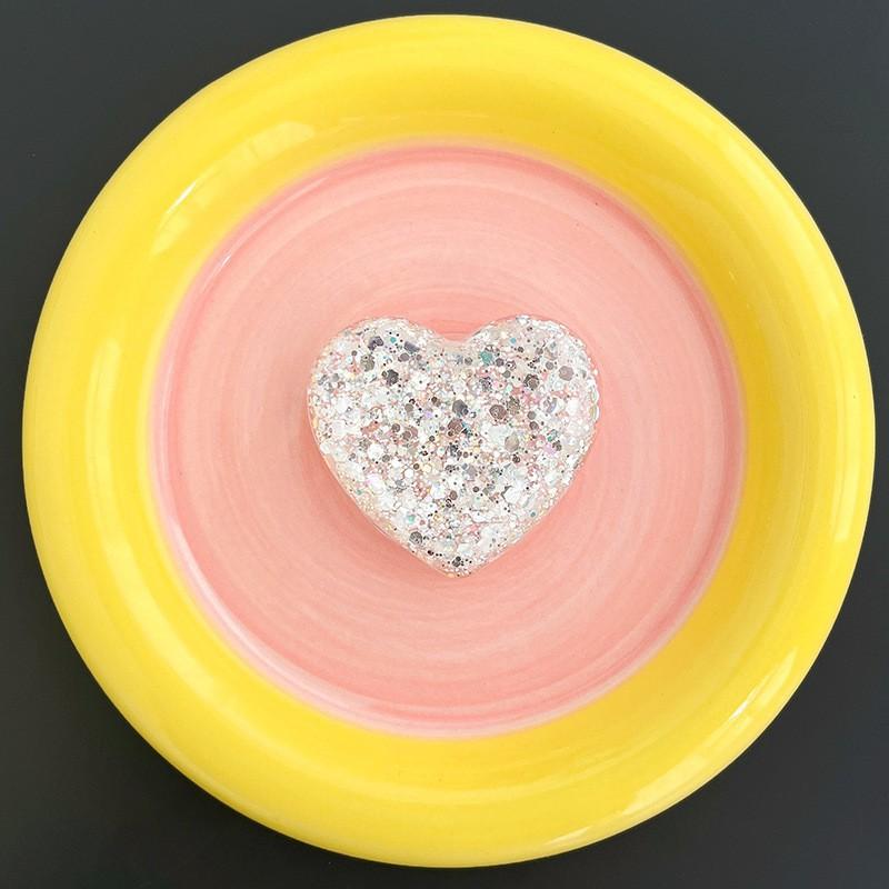 Sequin Dropper Love Phone Airbag Holder Ins Adhesive Type Stretchable Lazy Person Watching Drama Desktop Portable