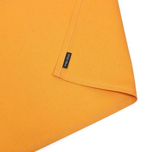 STYLE Decor Tablecloth, 100% Cotton, Stylish Rectangular, Nordic Style, 120 X 150 Cm, Standard, Solid Orange, W4703200