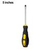 Efficient Massage Handle Screwdriver with Hanging Hole for Storage