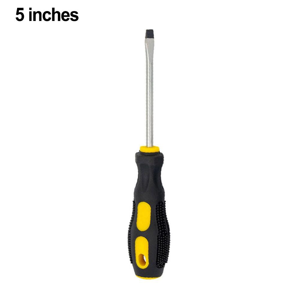 Efficient Massage Handle Screwdriver with Hanging Hole for Storage