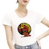 Freedom Woman Iron On Patches Thermal Press Hoodies Diy Clothes Stickers T-Shirt Heat Transfer Parches Ropa Diy Craft Supplies
