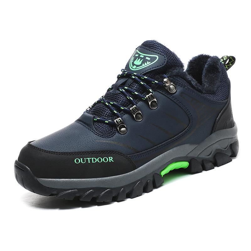 Outdoor men's hiking low-top hiking shoes travel trend non-slip shock-absorbing rebound running shoes