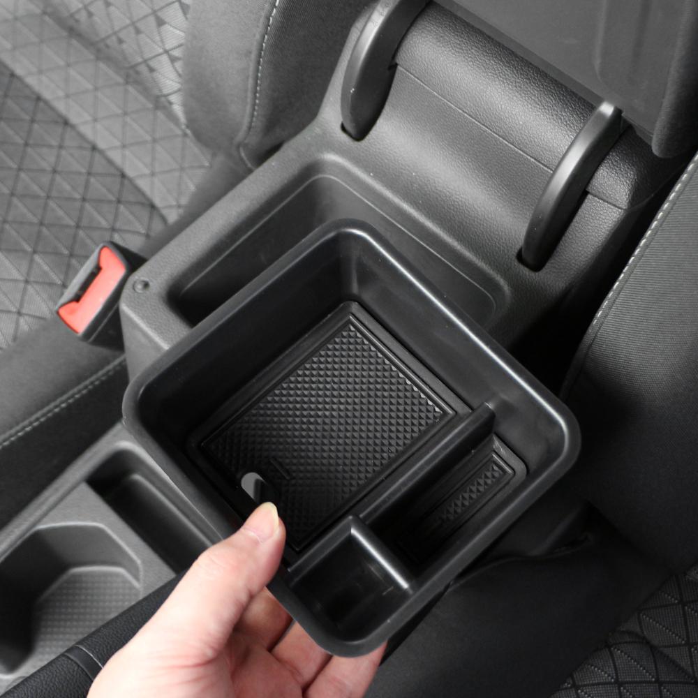 Car Car Storage Box Container Sorting Tray for Volkswagen VW T-cross Tcross 2018 - 2024 Car Organizer Accessories