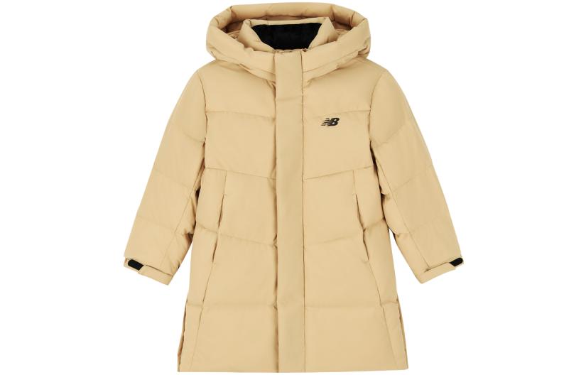 New Balance Kids Down Jackets Hooded Moderate 7PD4S013-BEI 110