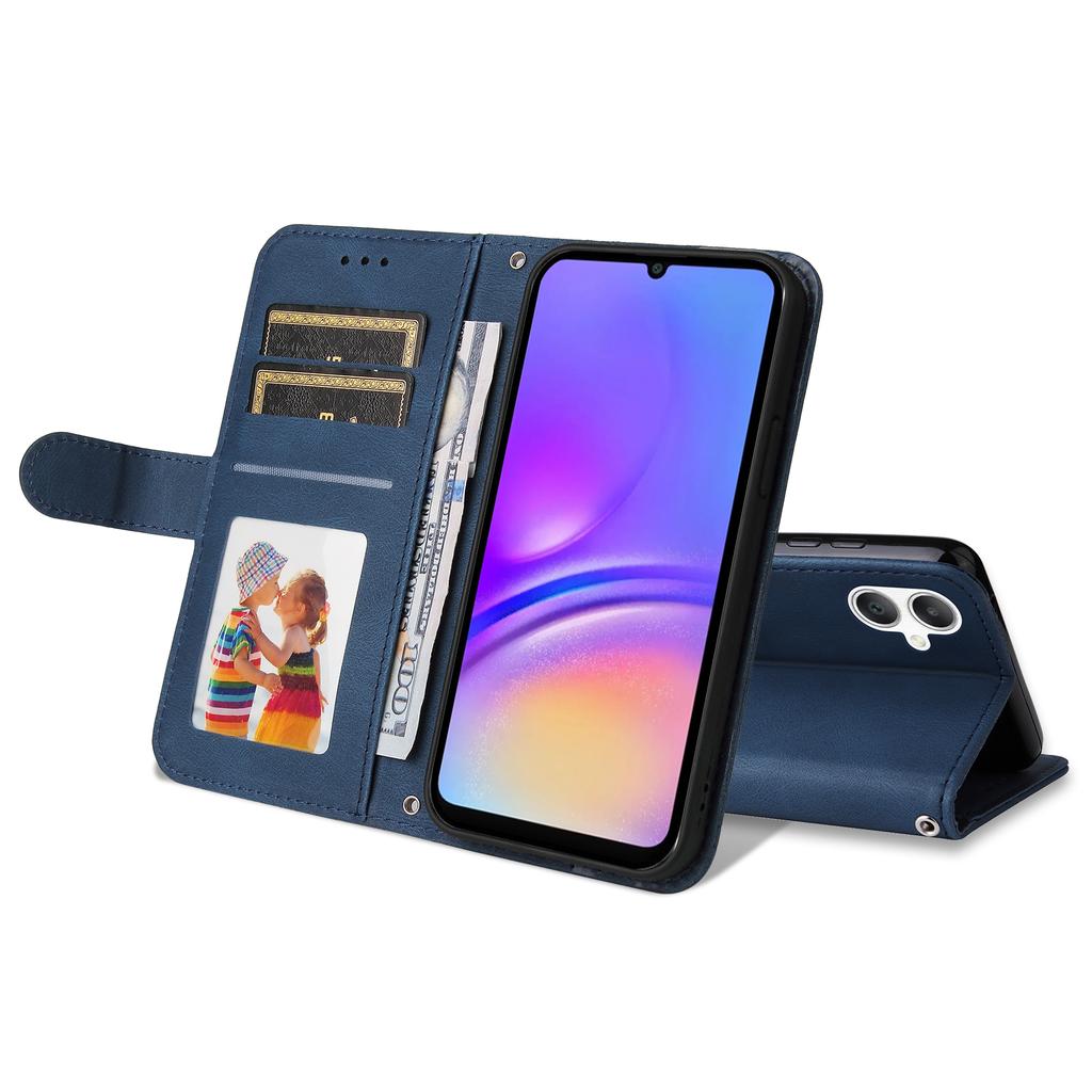 For Samsung Galaxy A07 4G/A06 4G/A06 5G Leather Wallet Cases Skin Touch Phone Cover Stand with Strap