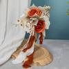 Elegant Bridal Bouquet Corsage Stylish Wrist Flower Artificial Flower Corsages Bridal Bouquet for Wedding Day