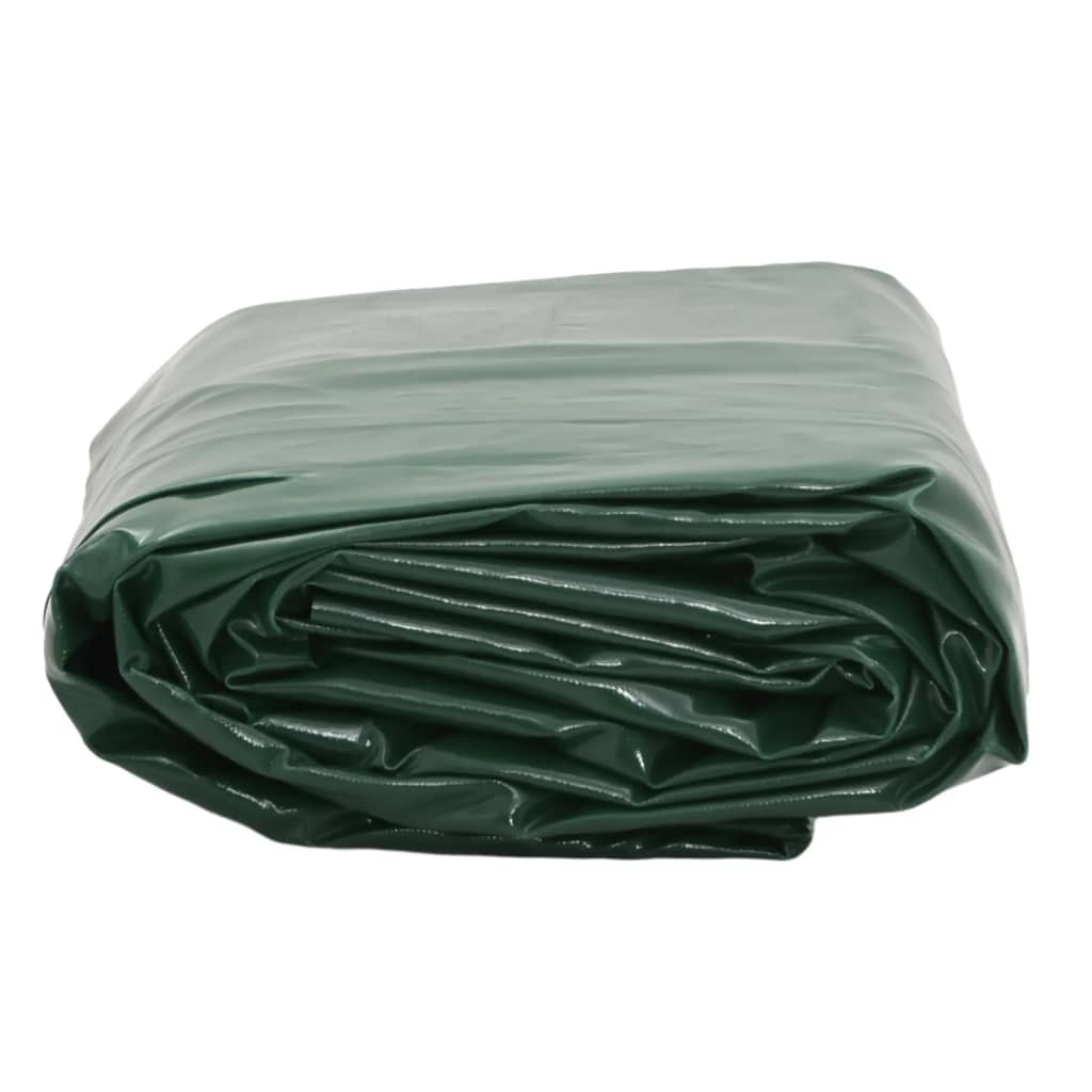 Vidaxl Plandeka, Zielona, 5X8 M, 650 G/M²