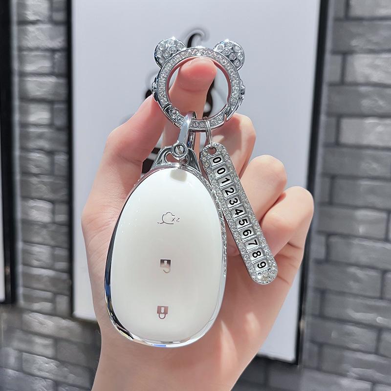 Tpu Car Remote Key Case Cover Protect Shell Fob For Changan Qiyuan A07 A05 A06 Q07 Q05  Accessories