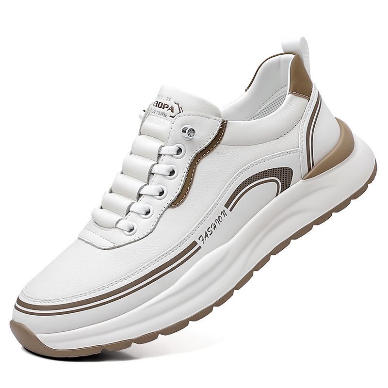 Men's McQueen White Slip-On Outdoor Sports Shoes - New Summer Edition
