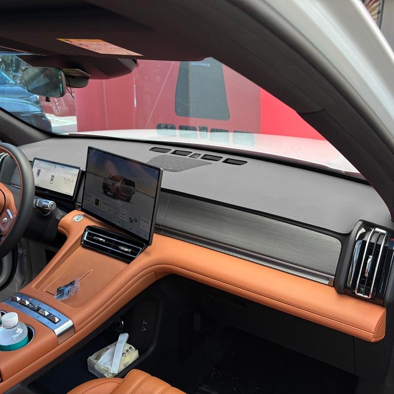 Mata na deskę rozdzielczą do Chery Jetour X70L 2026 Panel środkowy z instrumentami Osłona przeciwsłoneczna Ochrona przed światłem Mata izolacyjna Osłona przeciwsłoneczna
