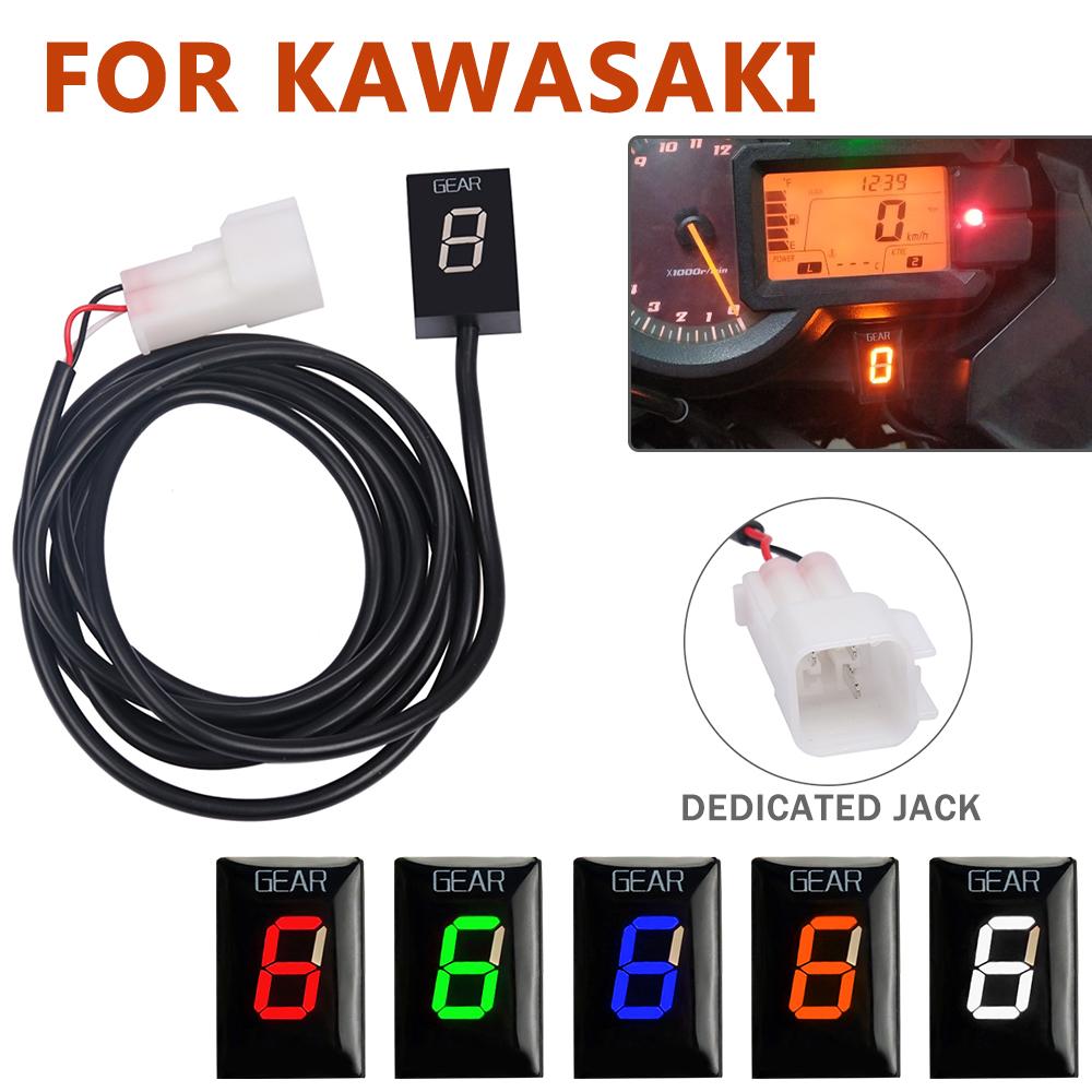Motorcycle Speed Display Meter Gear Indicator For Kawasaki ER-6N ER6N ER-6F Ninja 650R Versys 650 VN900 Vulcan 900 Z750 ZX-12R