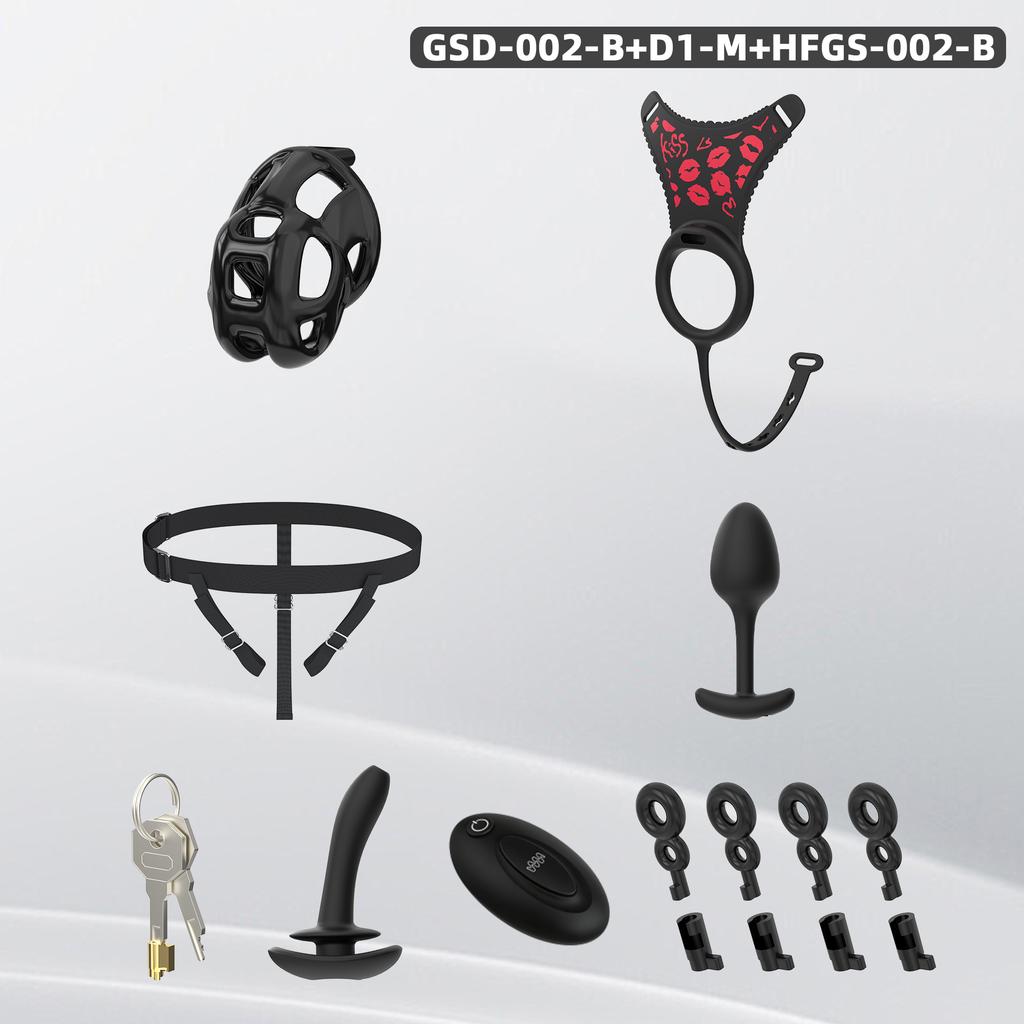 New Silicone Chastity Cage Sissy CB Lock Penis Cage Urethral Chastity Device Lower Body Restraint BDSM Training Adult Sex Toys