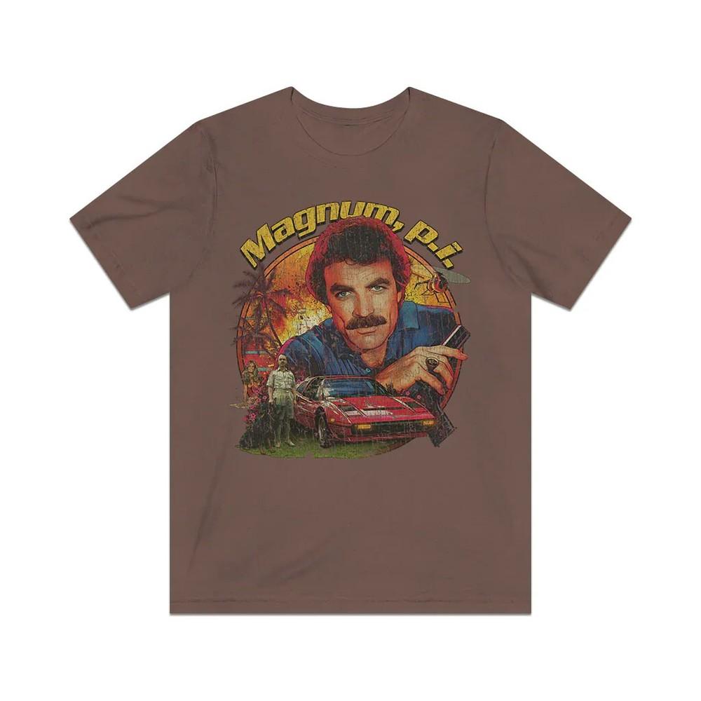 Магнум, частный детектив. 1980 Винтажная мужская футболка Унисекс футболка XXL