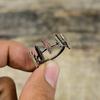 Multi Tourmaline Rough Ring Electroformed Copper Ring Handmade Boho Rings Electroformed Gemstone Jewelry Gift For Mom Available In Ring Size
