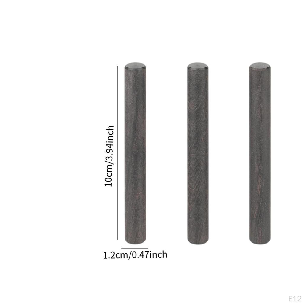 Dřevěné kolíkové tyče Kulaté tyčky Příslušenství, Pevné, Všestranné, Dekor Pevné Nedořešené Tvrdé dřevo pro
