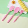 6Pcs Silicone Spatula Set Food Grade Cooking Utensils Set Non-Slip Heat Resistant Flexible Kitchen Tools for Baking Stir-Frying