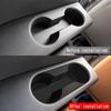For Mazda CX90 CX-90 2024 2025 Silicone Rubber Car 3rd Row Water Cup Holder Box Cup Hook Interior Accessories