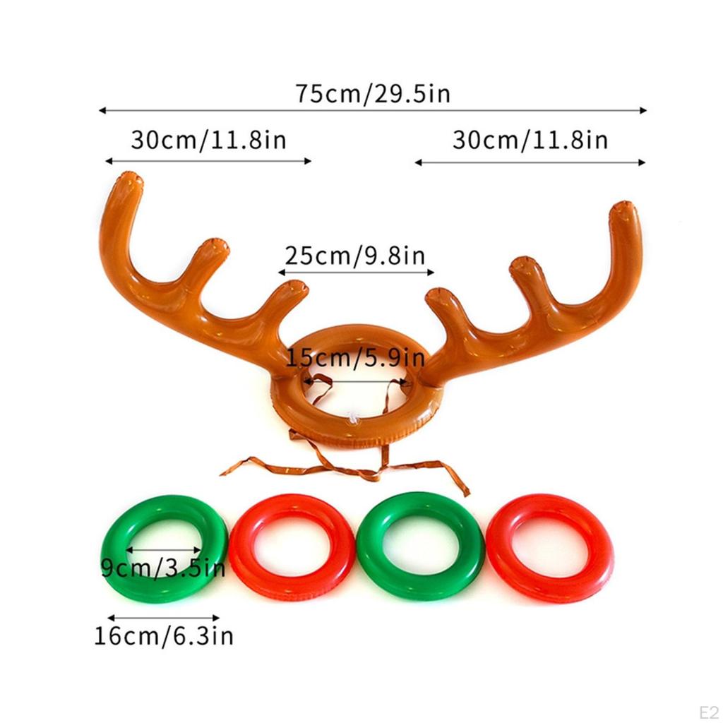 Fun Carnival Ring Toss Game - Exciting Outdoor Activity for Christmas Party