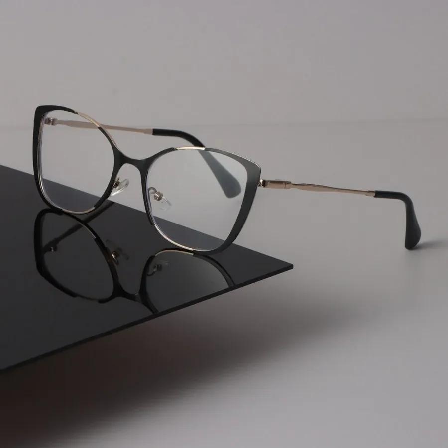 Lüks Kedi Gözü Çerçeveli Gözlük Kadın Erkek Minimalist Şeffaf Gözlük Havalı Şeffaf Lensli Çerçeveli Gözlük Oculos