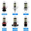 2pcs 12-24V H7 H4 H11 5730 Chips 33smd 9005 HB3 HB4 9006 LED Bulbs Fog Lamp Headlight Bulb Running Light Car Driving Light 6000K