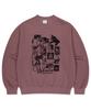 MAHAGRID Cat Collage Sweatshirt Pink(Mg2Efmm456A)