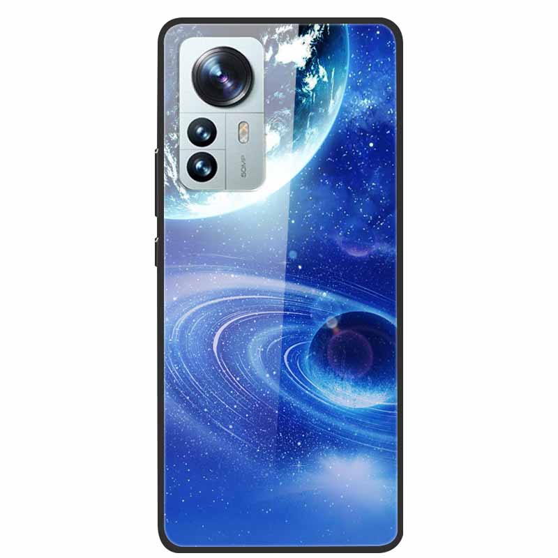 For Redmi Note 12S Case Tempered Glass Hard Back Cover for Xiaomi Redmi Note 12 Note12 Pro 4G 5G Phone Cases Note12S 12 S 12Pro