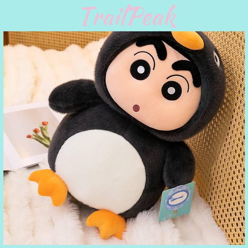 Shin Penguin Crayon Chan Plush Toy Cartoon Stuffed Animal Doll Gift Birthday