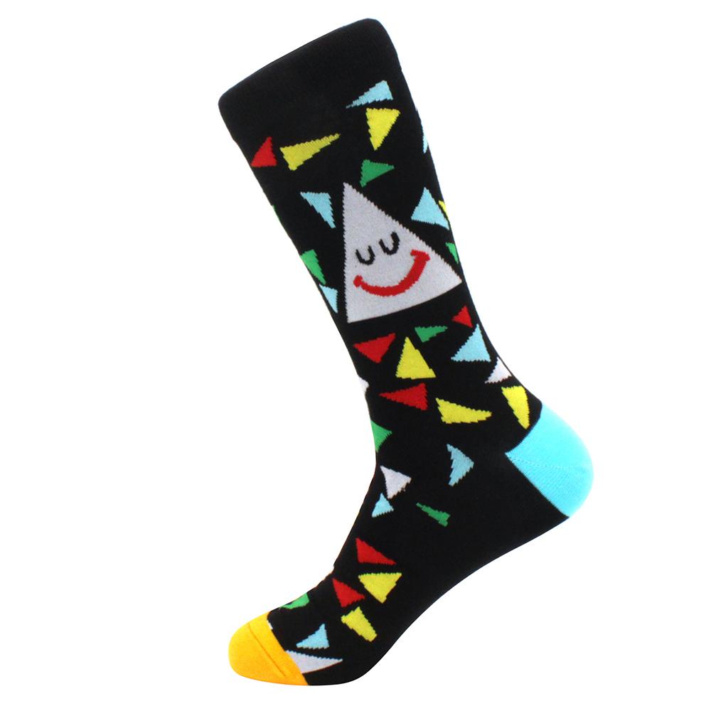 Fashion Funny Mens Socks Hip Hop Harajuku Kawaii Cartoon Cotton Socks Fruit Animal Beer Food Happy Casual Socks Gifts for Men