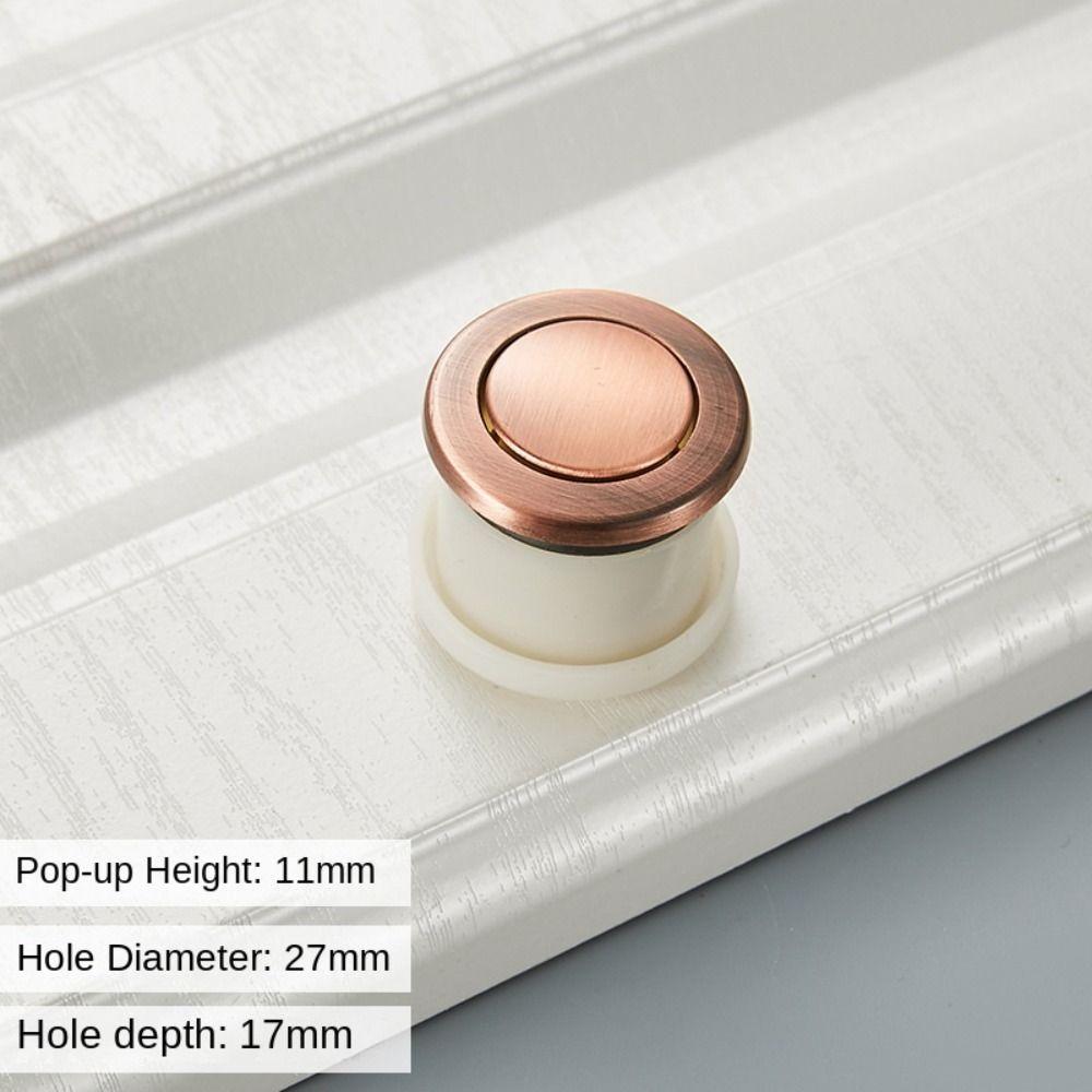 Alloy Door Knobs Flip Cabinet Handle Pull Modern Drawer Pulls  Cabinet
