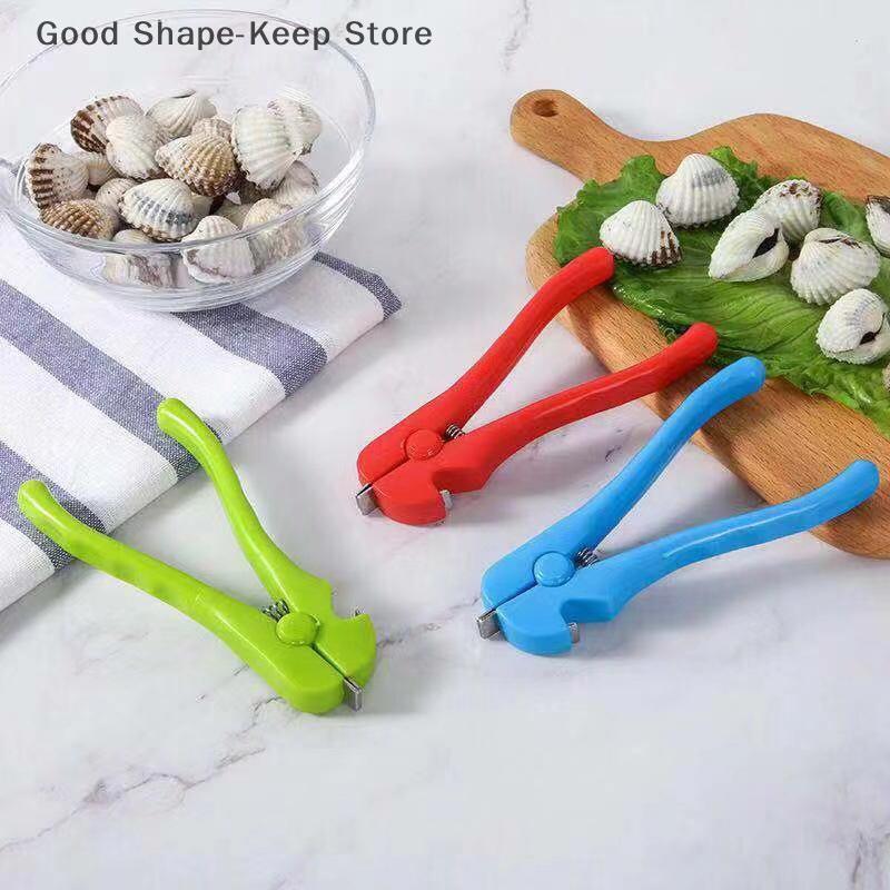 1Pc Multifunctional Blood Clam Clip Shellfish Clamps Opener Oyster Shell Opener For Clam Seafood Opening Portable Bottle Opener