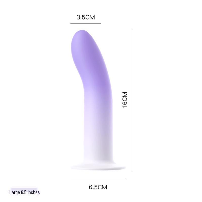 Gradient Silicone Female Masturbator Toy