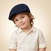 Einfarbige Kinder Forward Cap Koreanischer Stil Sonnenhut Modisches Netz-Barett Arbeit