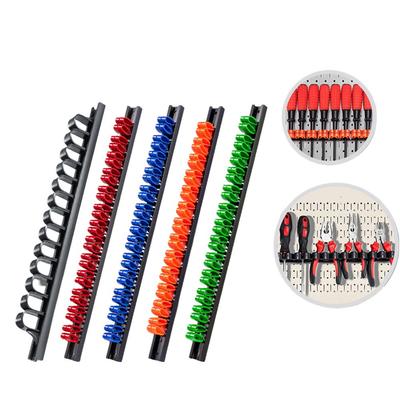 Efficiently Designed Wall Mount Tool Holder for Screwdrivers and Wrenches