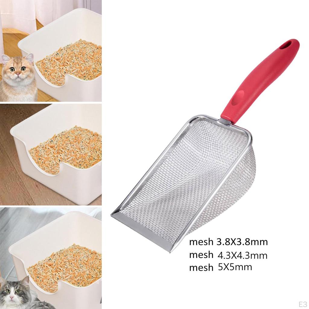 Łopatka do kuwety dla kota, głęboki podnośnik do odchodów dla psów, drążona szufelka dla kota, narzędzie do czyszczenia piasku