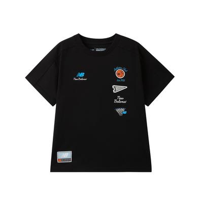 Kids T Shirts Crew Neck Moderate ND7EG22023-BK